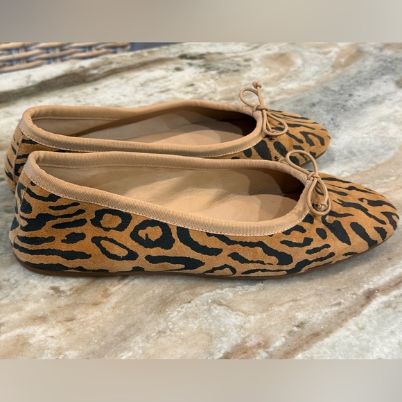 Women’s ABLE Ariel leopard ballet flats- Size 10 - Picture 5 of 7